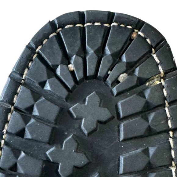 Code West Black Leather Engineer Boots Size & - Picture 5 of 9